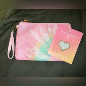SCL x Target wristlet and heart patch